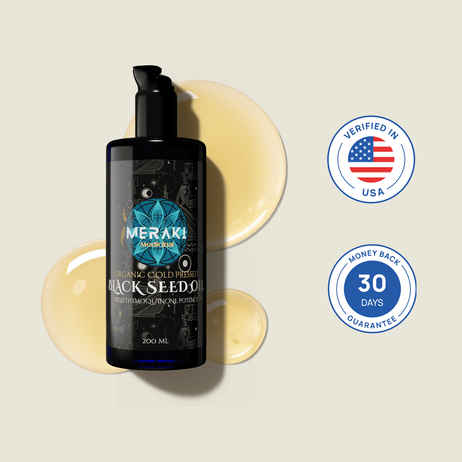 Customer video review of High Potency Cold-Pressed Organic Black Seed Oil with 3% Thymoquinone 2026 product photo from Meraki Medicinal